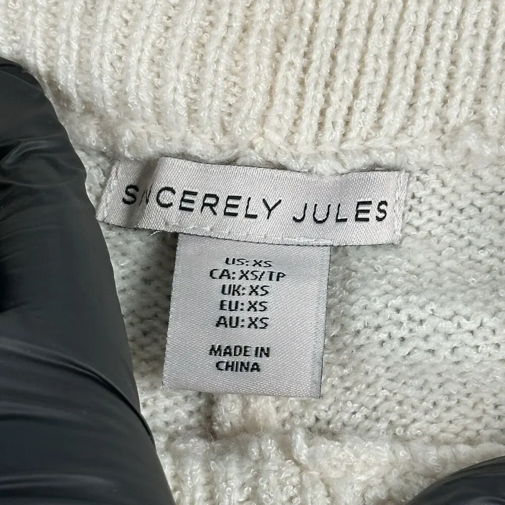 Sincerely Jules‎ Lounge Pants Women’s Size XS Knit Flare Leg Acrylic Blend